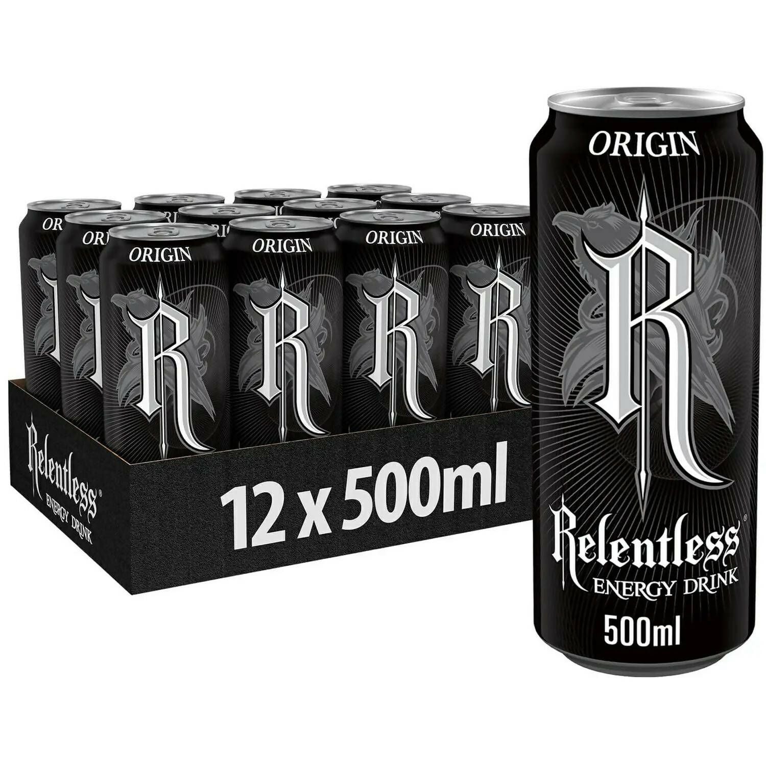 Relentless Origin Energy Drink 12x500ml