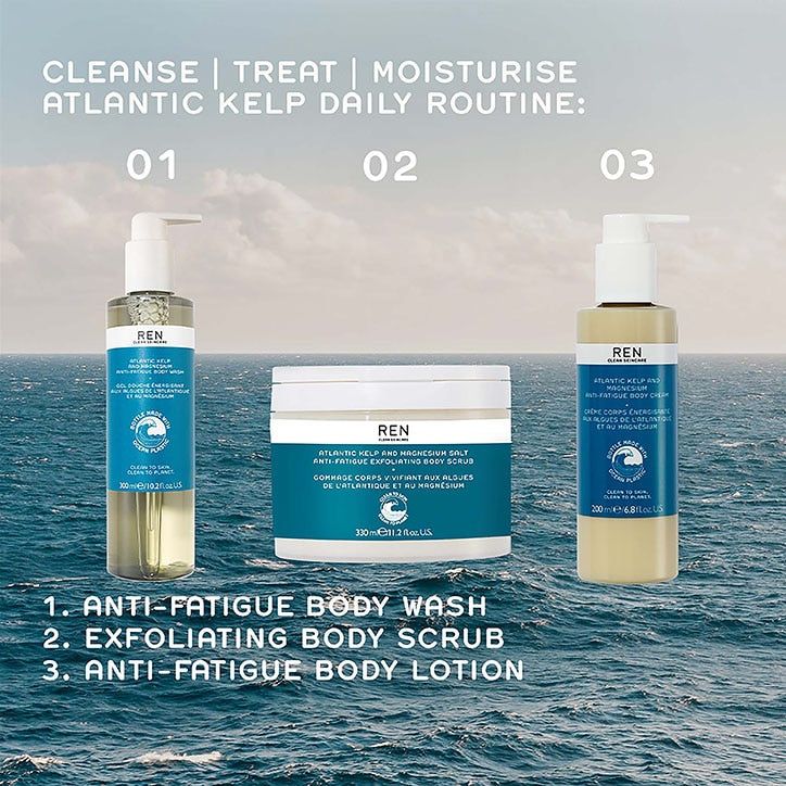 REN Atlantic Kelp Anti-Fatigue Exfoliating Body Scrub
