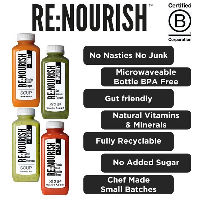 RENOURISH Energy Soup Pea Basil & Lemon 500g