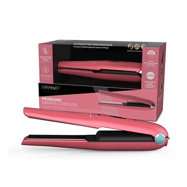 Revamp Progloss Cordless Compact Straightener - Pink Power