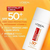 Revitalift Clinical Vitamin C Uv Fluid Spf 50+ 50ml