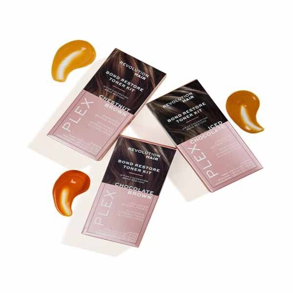 Revolution Hair Plex Bond Restore Toner Kit - Toffee