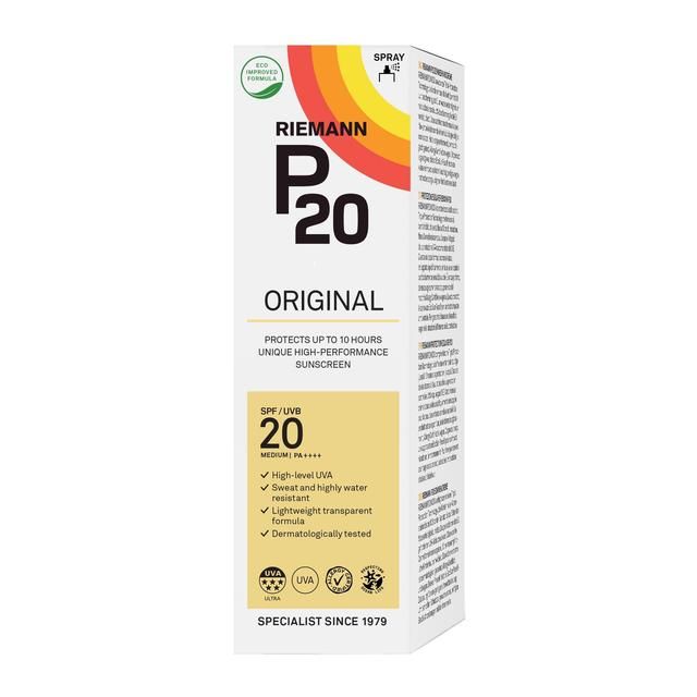 Riemann P20 Original SPF 20 Sun Spray 100ml