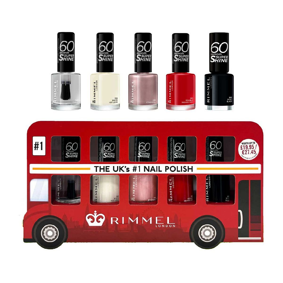 Rimmel 60 Seconds Nail Bus Kit