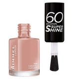 Rimmel 60 Seconds Super Shine Nail Polish 500 Caramel Cupcake