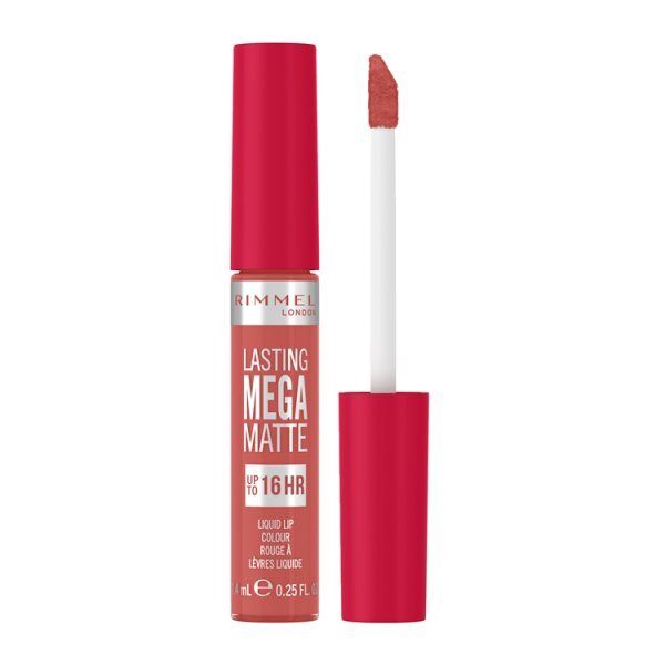 Rimmel Lasting Mega Matte Lipstick 900 Ravishing Rose Coral Sass