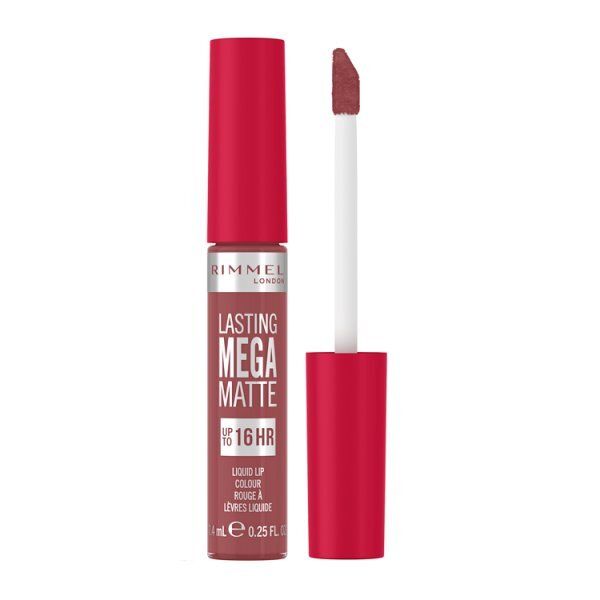 Rimmel Lasting Mega Matte Lipstick 900 Ravishing Rose Rose & Shine