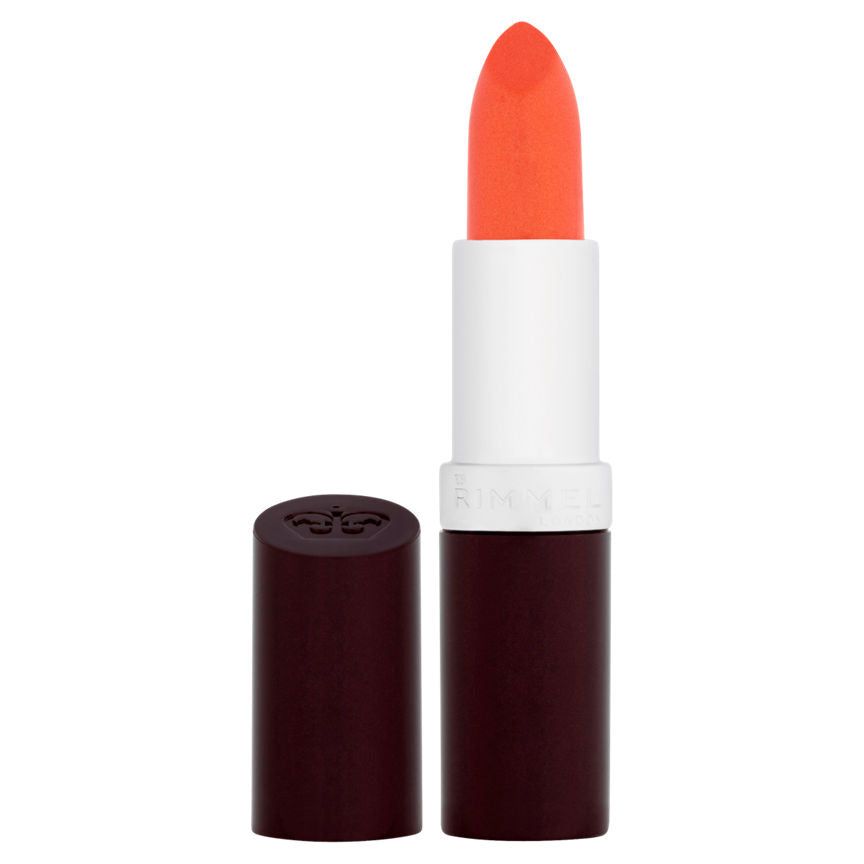 Rimmel London Lasting Finish Lipstick 210 Coral in Gold 4g