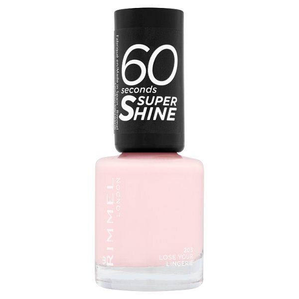 Rimmel Nail Polish 60 Second Loose You Lingerie 8ml