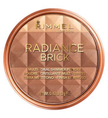 Rimmel Radiance Shimmer Brick Bronzer Brick 02