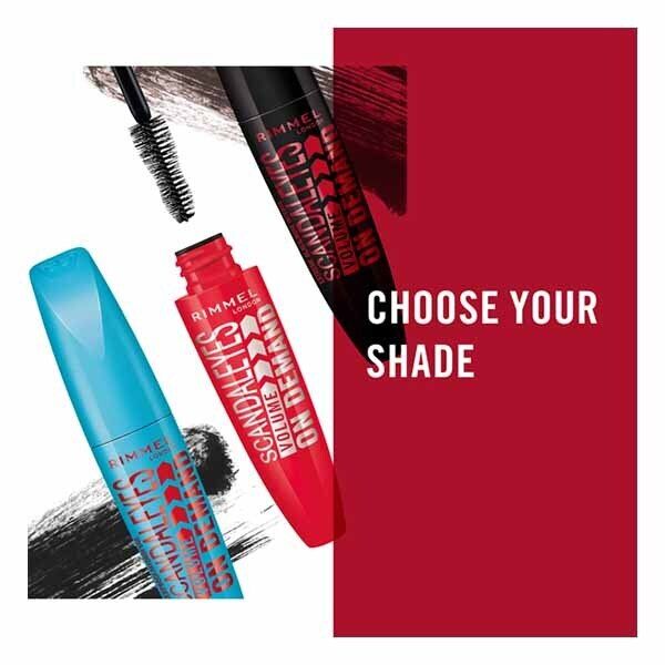 Rimmel Scandaleyes Volume On Demand Mascara Black Waterproof