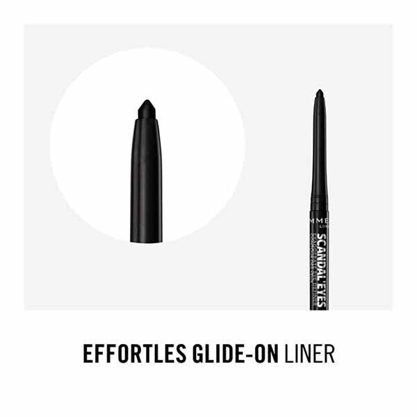Rimmel Scandaleyes Waterproof Eye Definer 001 Intense Black