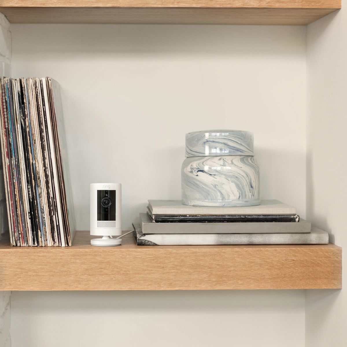 Ring Plug-In Stick Up Cam 2 Pack in White