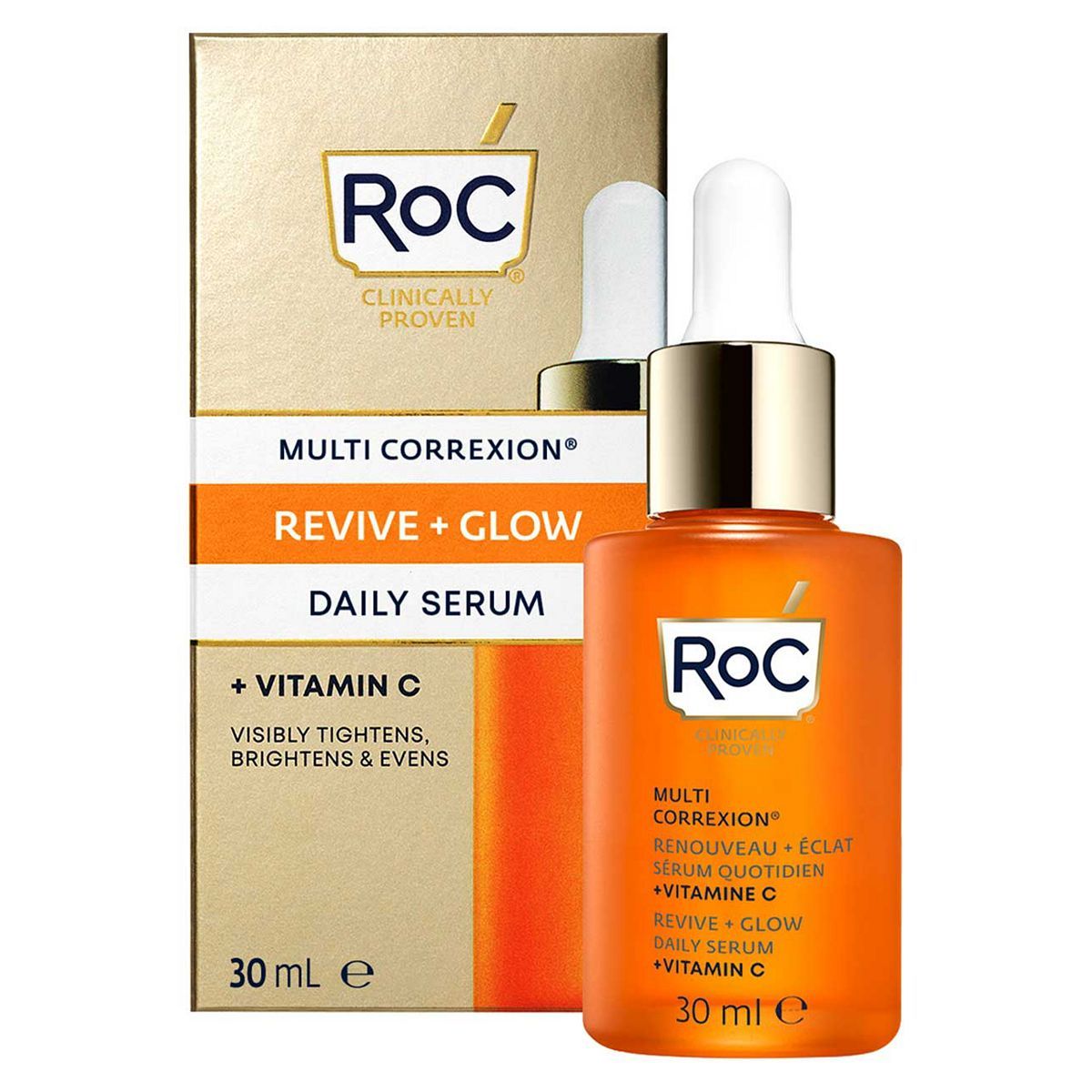 RoC®ufe0f Multi Correxion®ufe0f Revive + Glow Vitamin C Serum 30ml