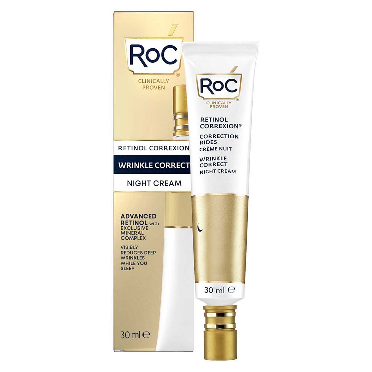 RoC®ufe0f Retinol Correxion®ufe0f Wrinkle Correct Night Cream 30ml