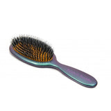Rock & Ruddle Green Purple Small Pure Bristle Hairbrush