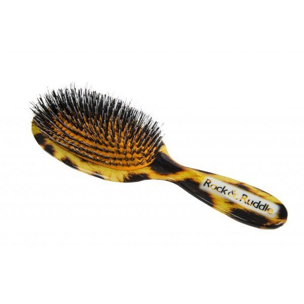 Rock & Ruddle Leopard Large Synthetic Bristle Hairbrush