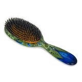 Rock & Ruddle Peacocks Small Synthetic Bristle Hairbrush