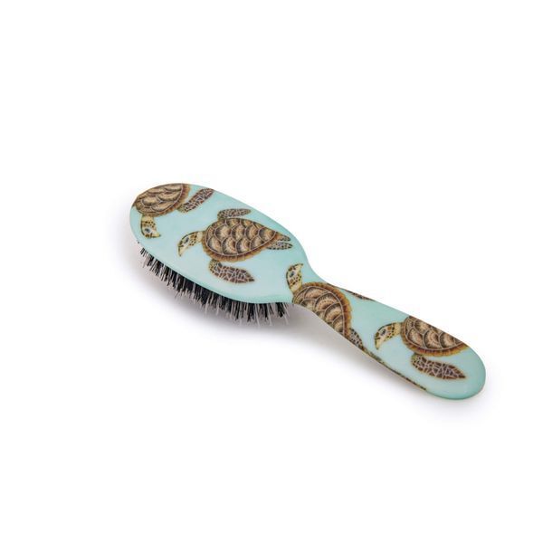 Rock & Ruddle Turtles Large Pure Bristle Hairbrush