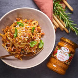 Sacla' Roasted Pepper & Crushed Almond Pesto 190g