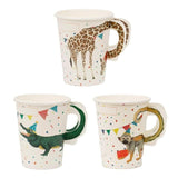 Safari Animal Paper Cups 8 per pack
