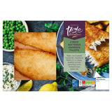 Sainsbury's Beer Battered MSC Haddock Fillets, Taste the Difference x2 385g