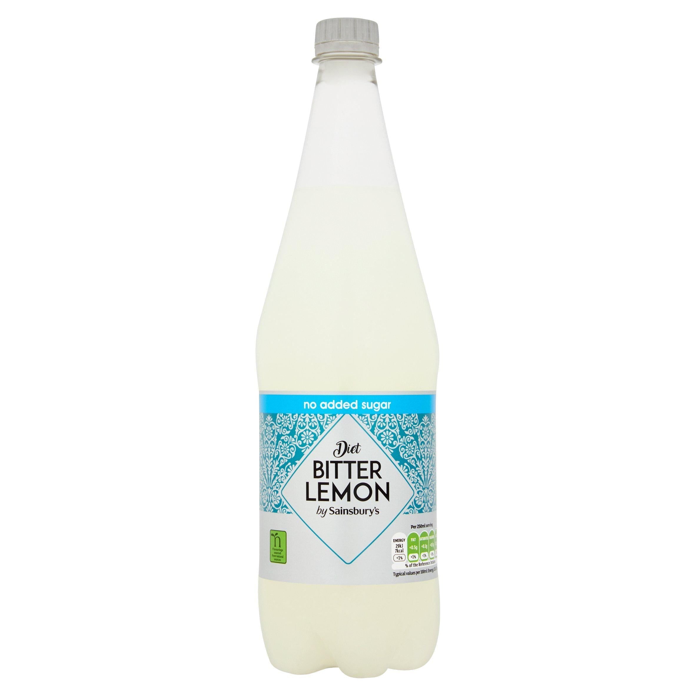 Sainsbury's Bitter Lemon, Diet 1L