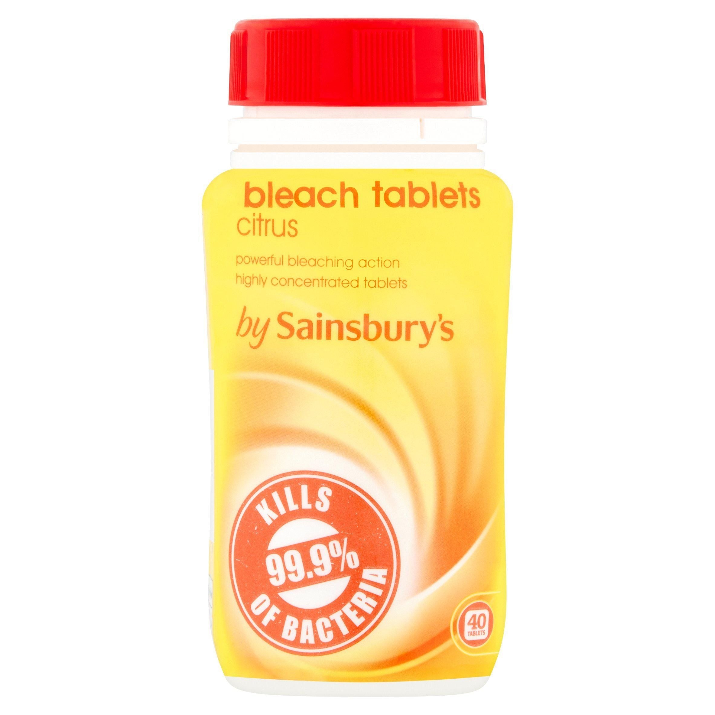 Sainsbury's Bleach Tablets Citrus 160g