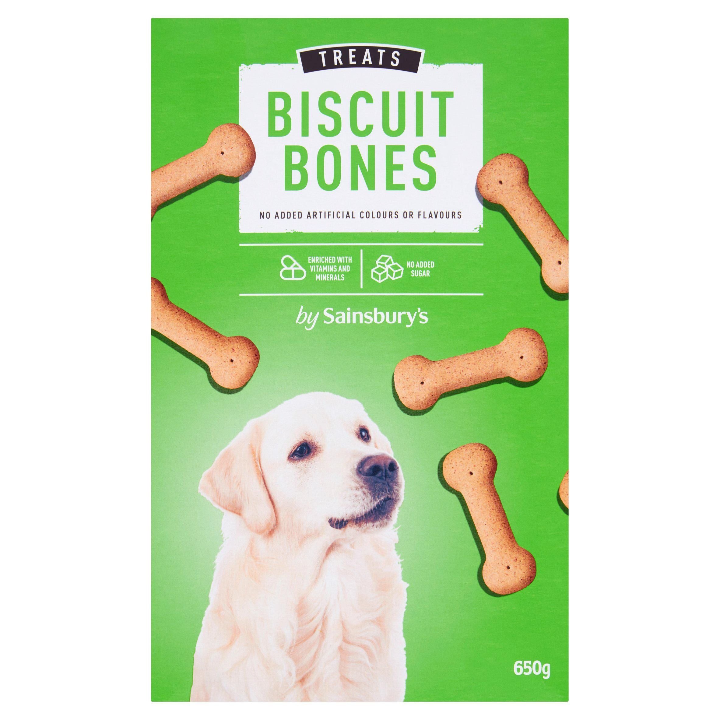 Sainsbury's Dog Biscuit Bone Selection 650g