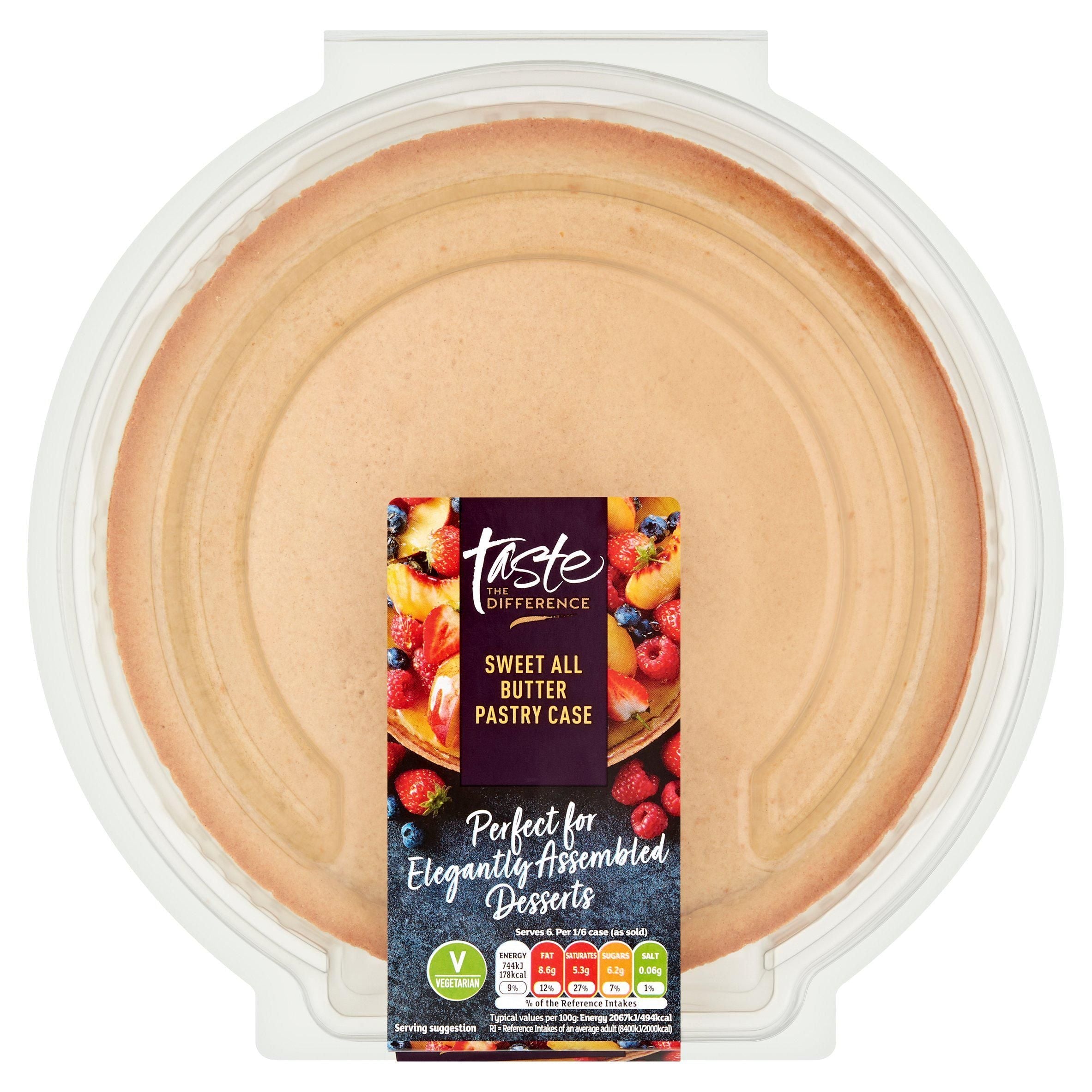 Sainsbury's Sweet All Butter Pastry Case, Taste the Difference 220g