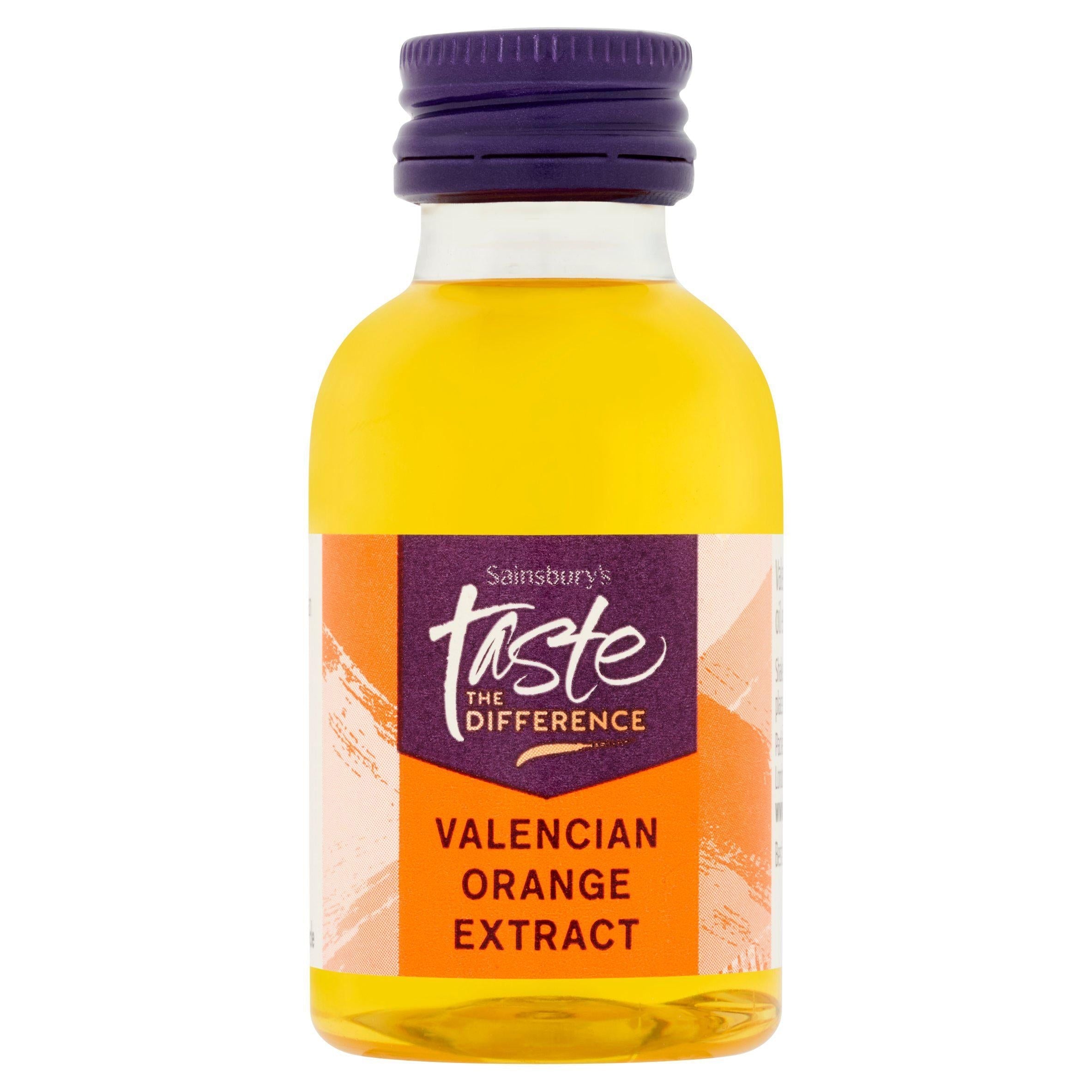 Sainsbury's Valencian Orange Oil Extract, Taste the Difference 38ml