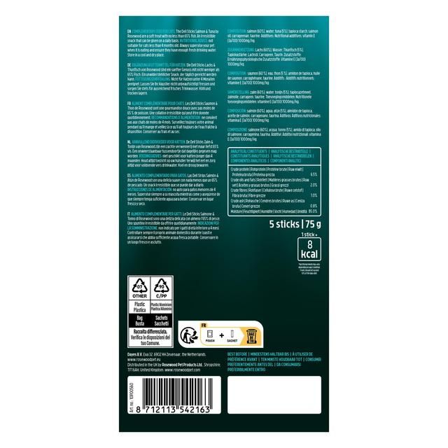 Salmon & Tuna Delisticks 5 x 15g