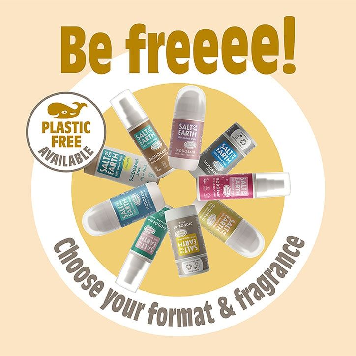 Salt of the Earth - Amber & Sandalwood Natural Deodorant Spray Refill 500ml