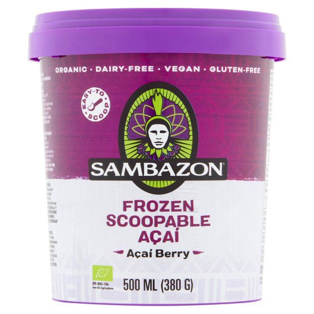 Sambazon Organic Scoopable Acai Sorbet 500ml