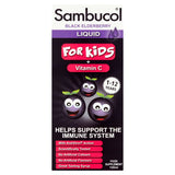 Sambucol Black Elderberry Liquid for Kids + Vitamin C 1-12 Years