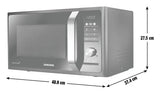 Samsung 800W Standard Microwave MS23F301TFK - Black