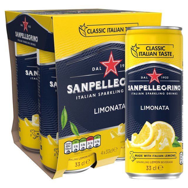 San Pellegrino Classic Taste Lemon 4 x 330ml