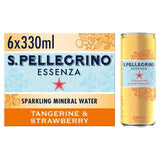 San Pellegrino Essenza Sparkling Water Tangerine & Strawberry 6 x 330ml