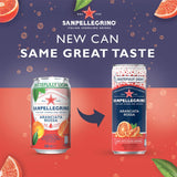 San Pellegrino Sparkling Blood Orange Cans