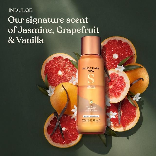 Sanctuary Spa Signature Natural Oils Two Phase Bath Oil 500ml