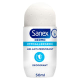 Sanex Dermo Hypoallergenic Antiperspirant Roll-On Deodorant 50ml