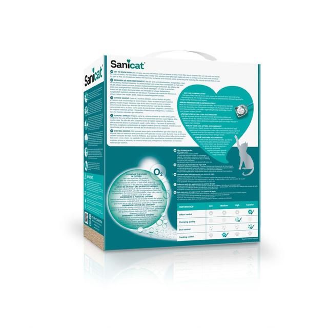 Sanicat Active Gold Ultra Clumping Argan Cat Litter 6L