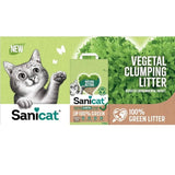Sanicat Natura Activa 100% Green Clumping Cat Litter 2.5kg