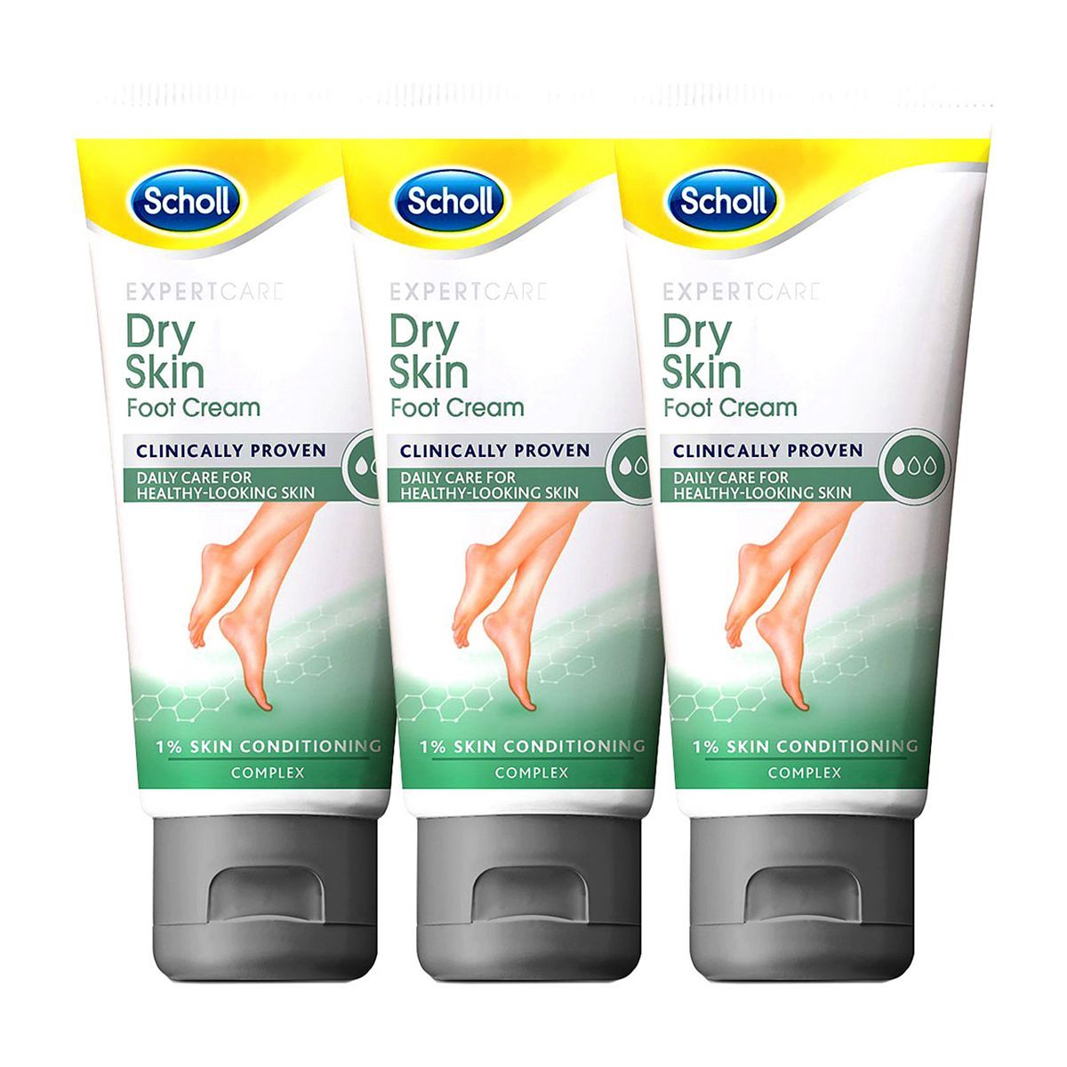 Scholl Dry Skin Foot Creams Bundle 3s