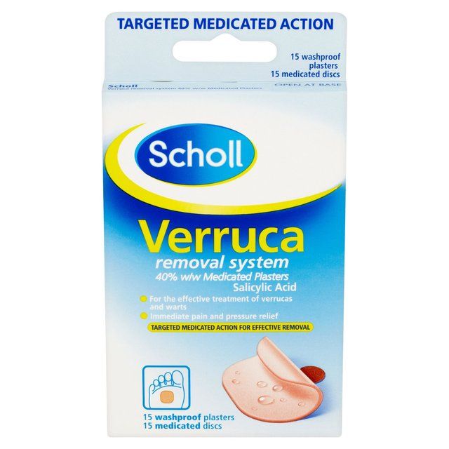 Scholl Verucca Plasters 6 per pack