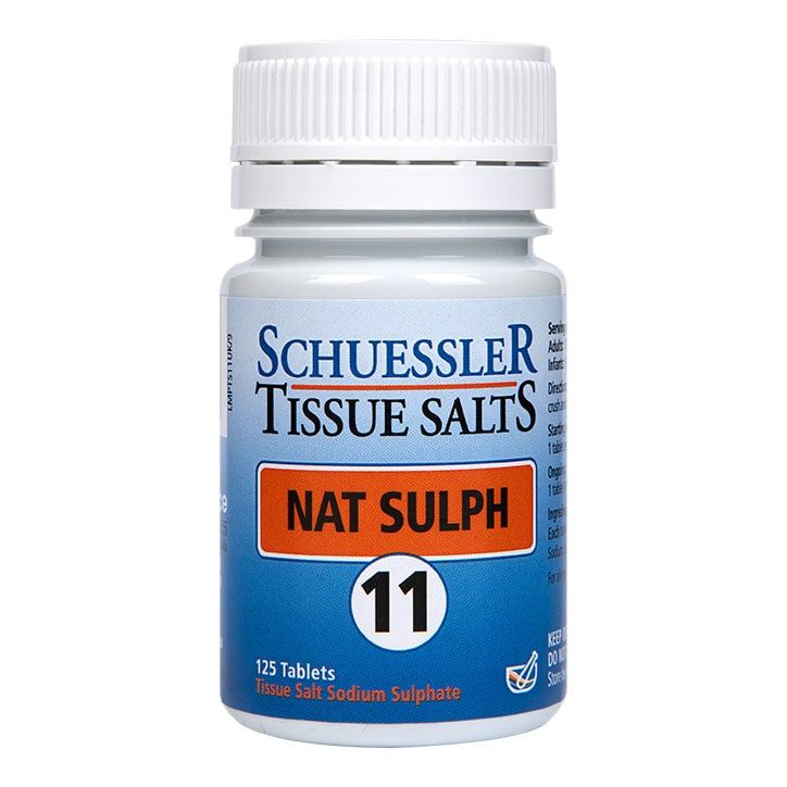 Schuessler Tissue Salts Nat Sulph 11 125 Tablets