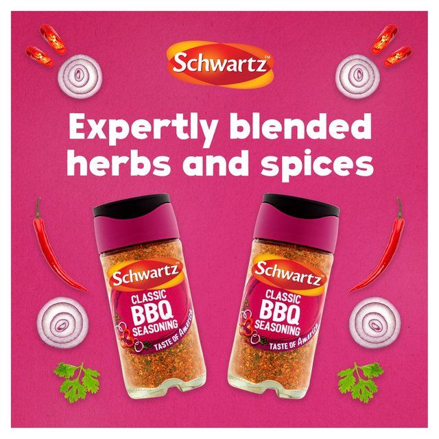 Schwartz Classic BBQ Seasoning Jar 44g