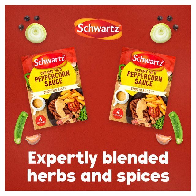 Schwartz Mild Peppercorn Sauce Mix 25g