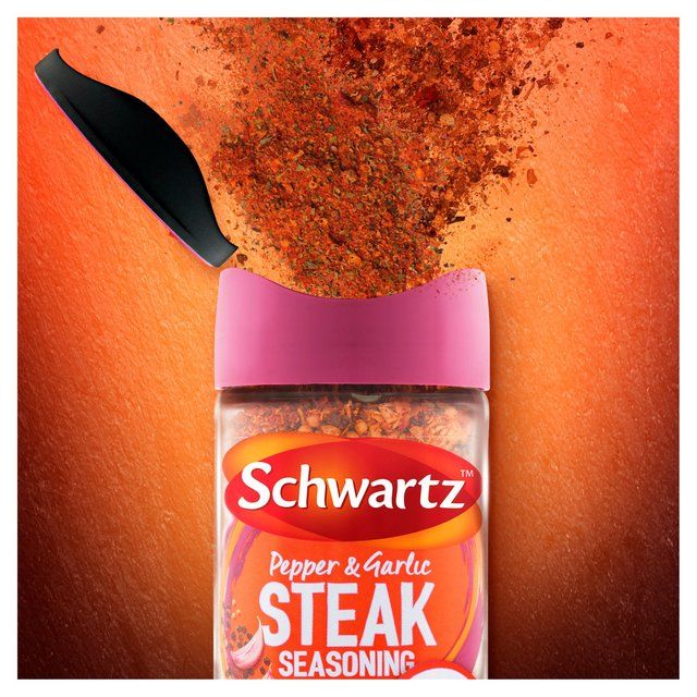 Schwartz Pepper & Garlic Steak Seasoning Jar 46g