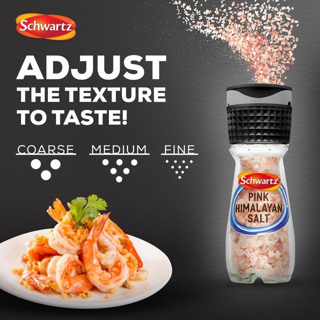 Schwartz Pink Himalayan Salt Grinder 71g